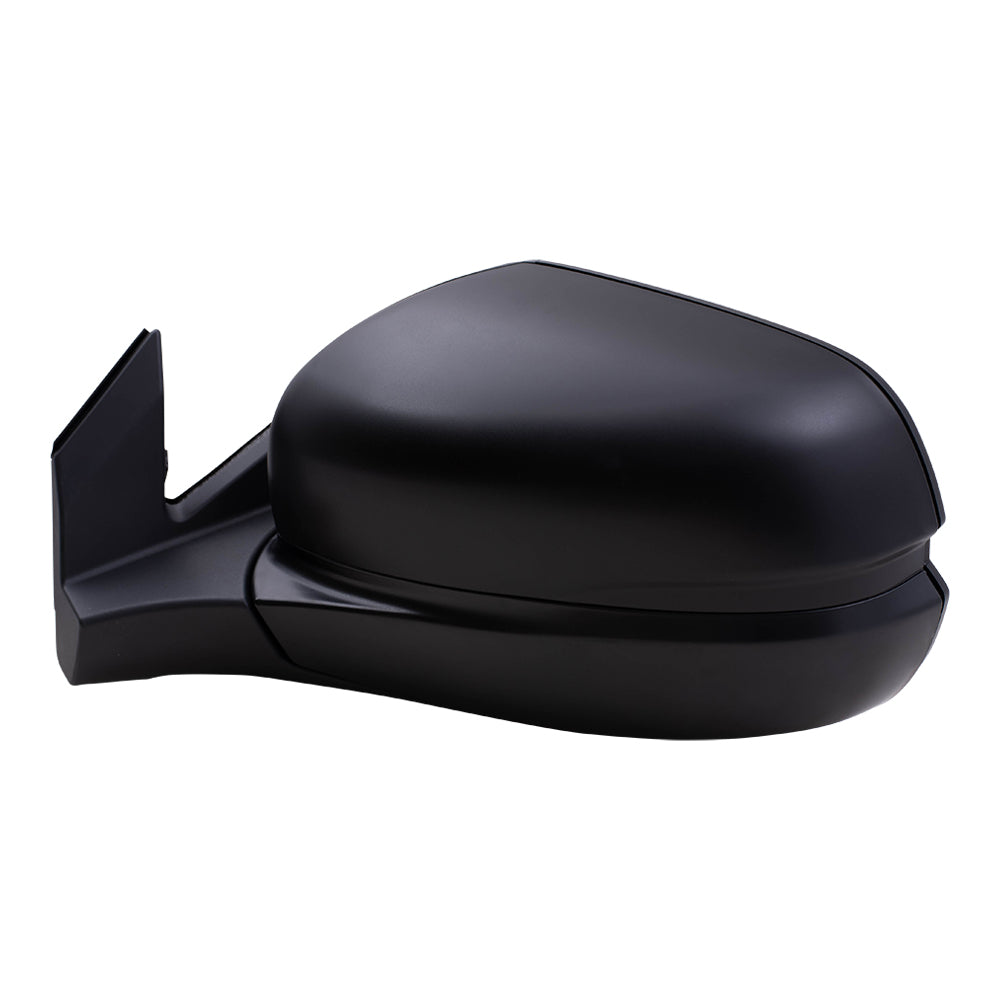 2017-2022 Honda Pilot Power Mirror Assembly Textured Black Manual Folding Without Heat-Signal-Memory-Auto Dimming LH