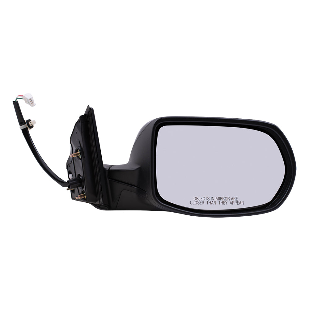 Brock Replacement Passenger Power Side Mirror Compatible with 2017 2018 2019 CRV 76208-TLC-A01