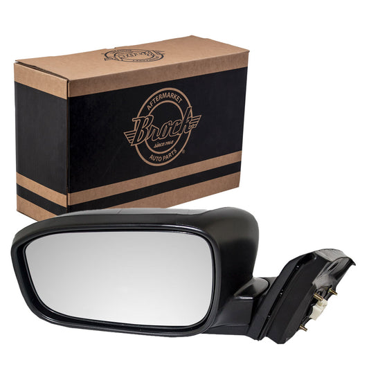 Brock Replacement Drivers Power Side View Mirror Compatible with 03-07 Accord 76250-SDN-A01ZB