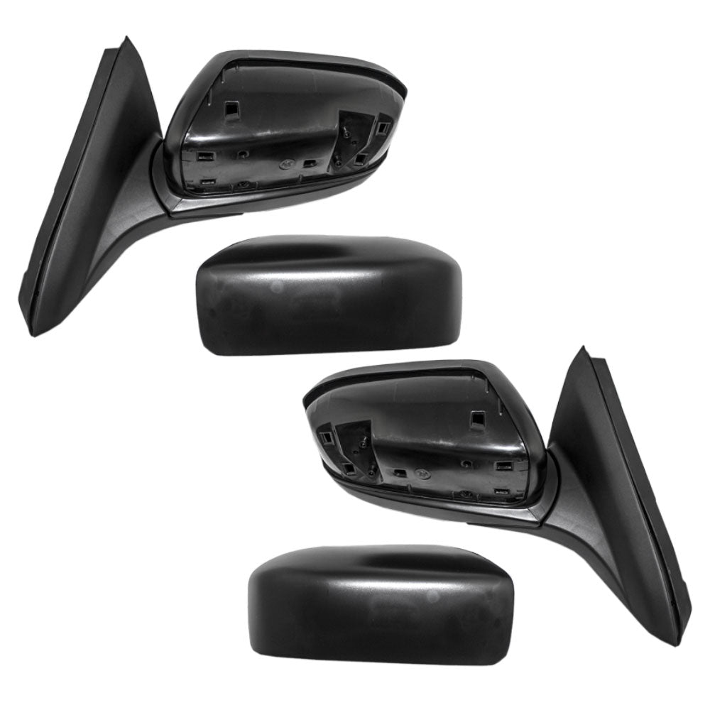 Brock Replacement Driver and Passenger Power Side View Mirror Compatible with 03-07 Accord 76250-SDN-A01ZB 76200-SDN-A01ZB