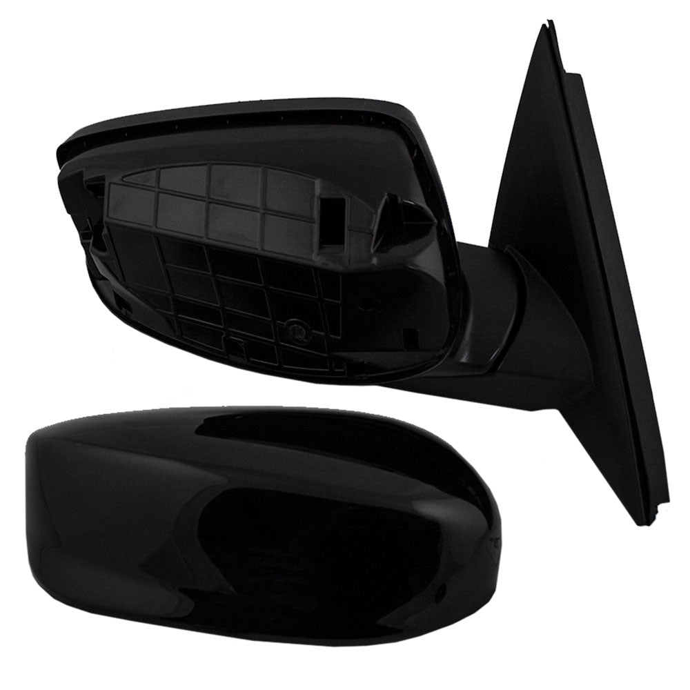 Brock Replacement Passengers Power Side View Mirror Compatible with 2008-2012 Accord Coupe 76208-TE0-A01