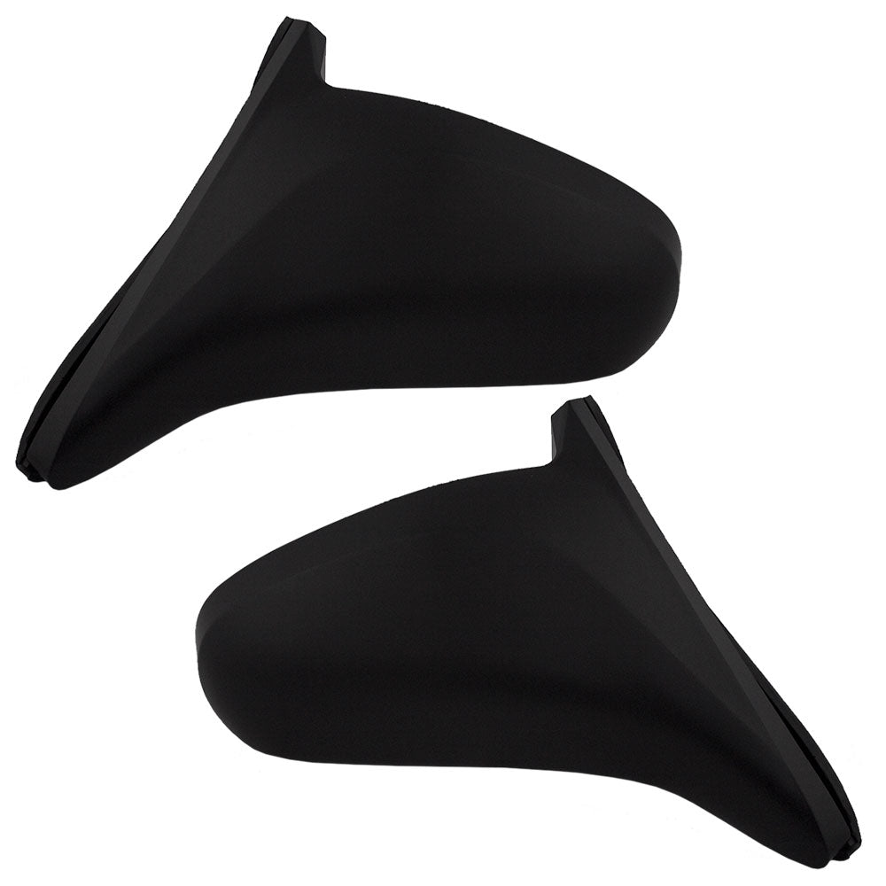Brock Replacement Driver and Passenger Power Side View Mirror Compatible with 1996-2000 Civic Coupe 76250-S02-A25ZB 76200-S02-A25ZB