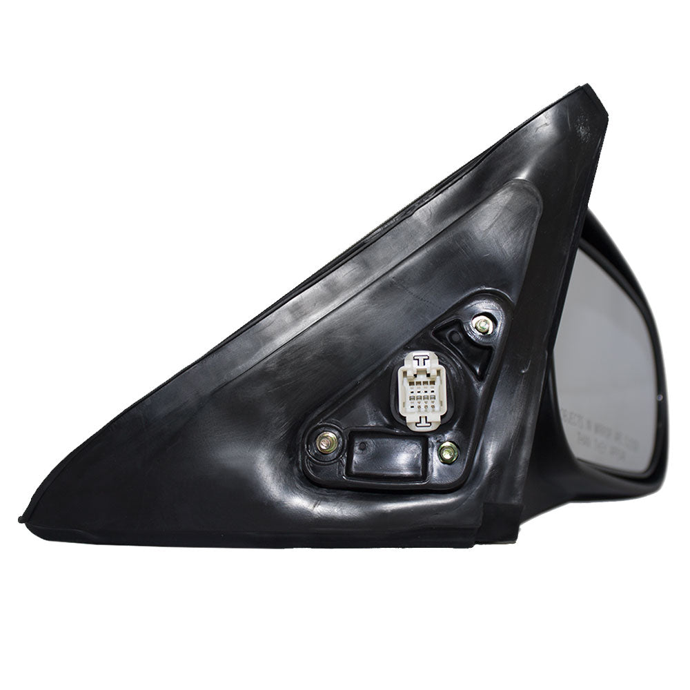 Brock Replacement Passengers Power Side View Mirror Compatible with 1996-2000 Civic Coupe 76200-S02-A25ZB