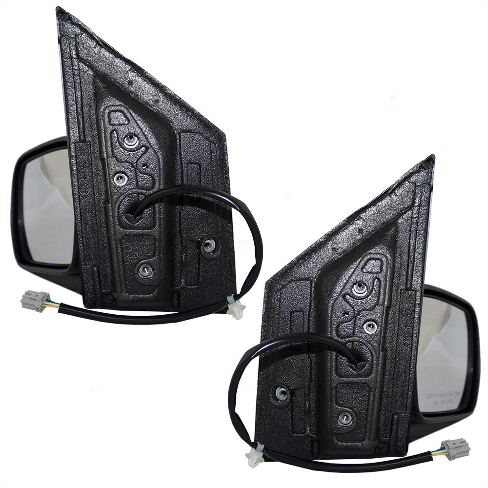 Brock Replacement Driver and Passenger Power Side View Mirror Compatible with 1999-2004 Sienna Van 76250-S0X-A01ZD 76200-SOX-A12