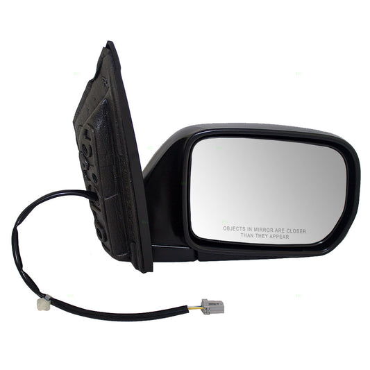 Brock Replacement Passengers Power Side View Mirror Compatible with 1999-2004 Sienna Van 76200-SOX-A12