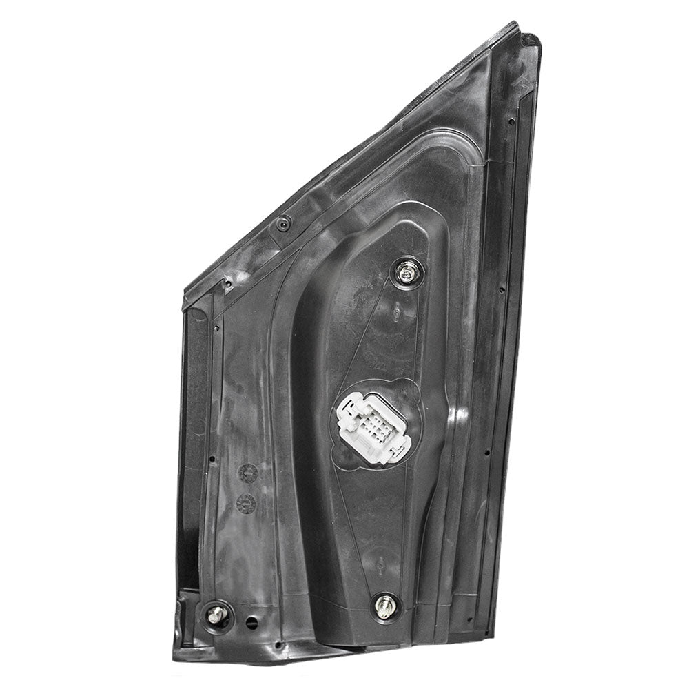 Fits Honda Odyssey 05-10 Passengers Side View Power Mirror Glass Assembly