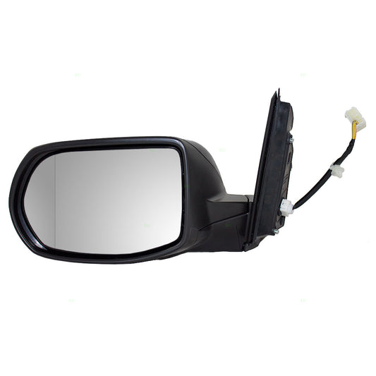 Fits 12-16 Honda CR-V Drivers Side View Power Mirror Ready-to-Paint 76258T0AA12