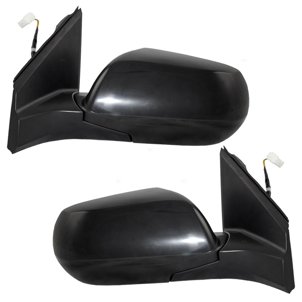 Brock Replacement Driver and Passenger Power Side View Mirrors Ready-to-Paint Compatible with 12-16 CR-V 76258-T0A-A11 76208-T0A-A11
