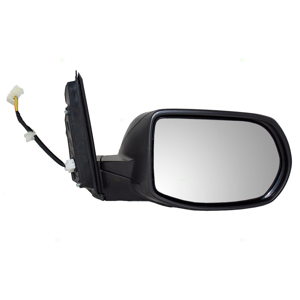 Brock Replacement Passengers Power Side View Mirror Ready-to-Paint Compatible with 12-16 CR-V 76208-T0A-A11