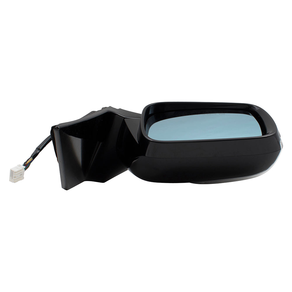 Brock Replacement Drivers Power Side View Mirror Heated Memory & Signal Compatible with 2007-2009 MDX SUV 76250-STX-A04ZG