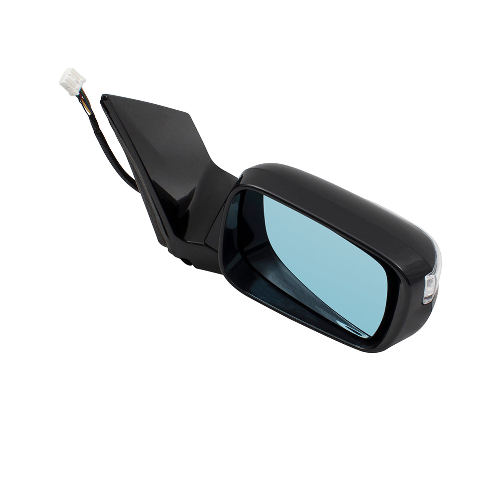 Brock Replacement Passengers Power Side View Mirror Heated Memory & Signal Compatible with 2007-2009 MDX SUV 76200-STX-A04ZG