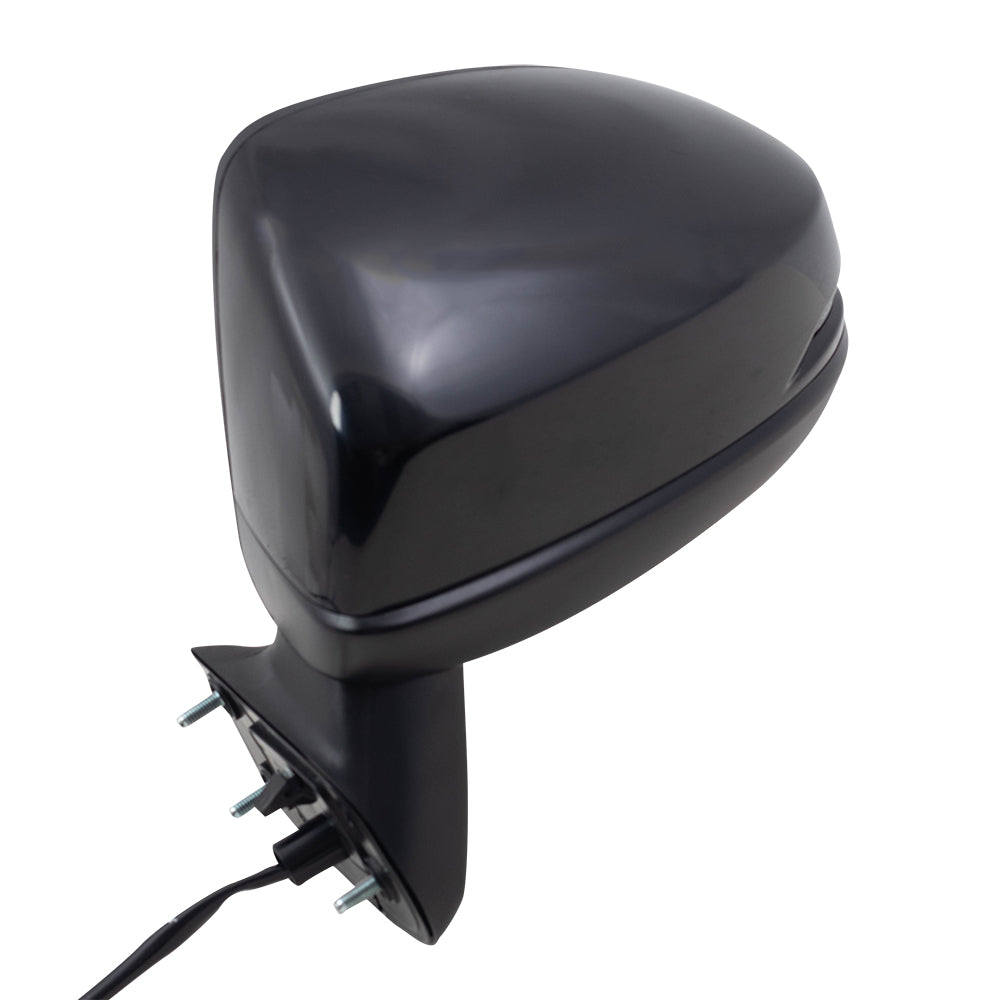 Brock Replacement Driver Power Side View Mirror Heated for 2015-2018 Fit