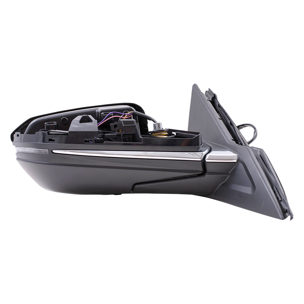 Brock Replacement Set Driver and Passenger Power Side Door Mirrors Heated with Signal Compatible with 2016 Civic 76251-TBA-A11ZF 76208-TBG-A11ZA