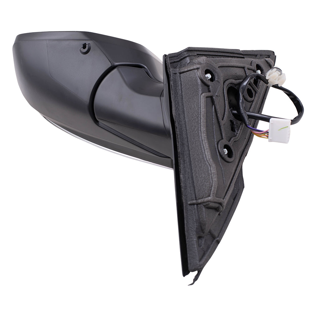 Brock Replacement Driver Power Side Door Mirror Heated with Signal Compatible with 2016 Civic 76251-TBA-A11ZF