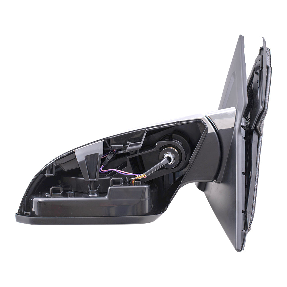 Brock Replacement Driver Power Side Door Mirror Heated with Signal Compatible with 2016 Civic 76251-TBA-A11ZF