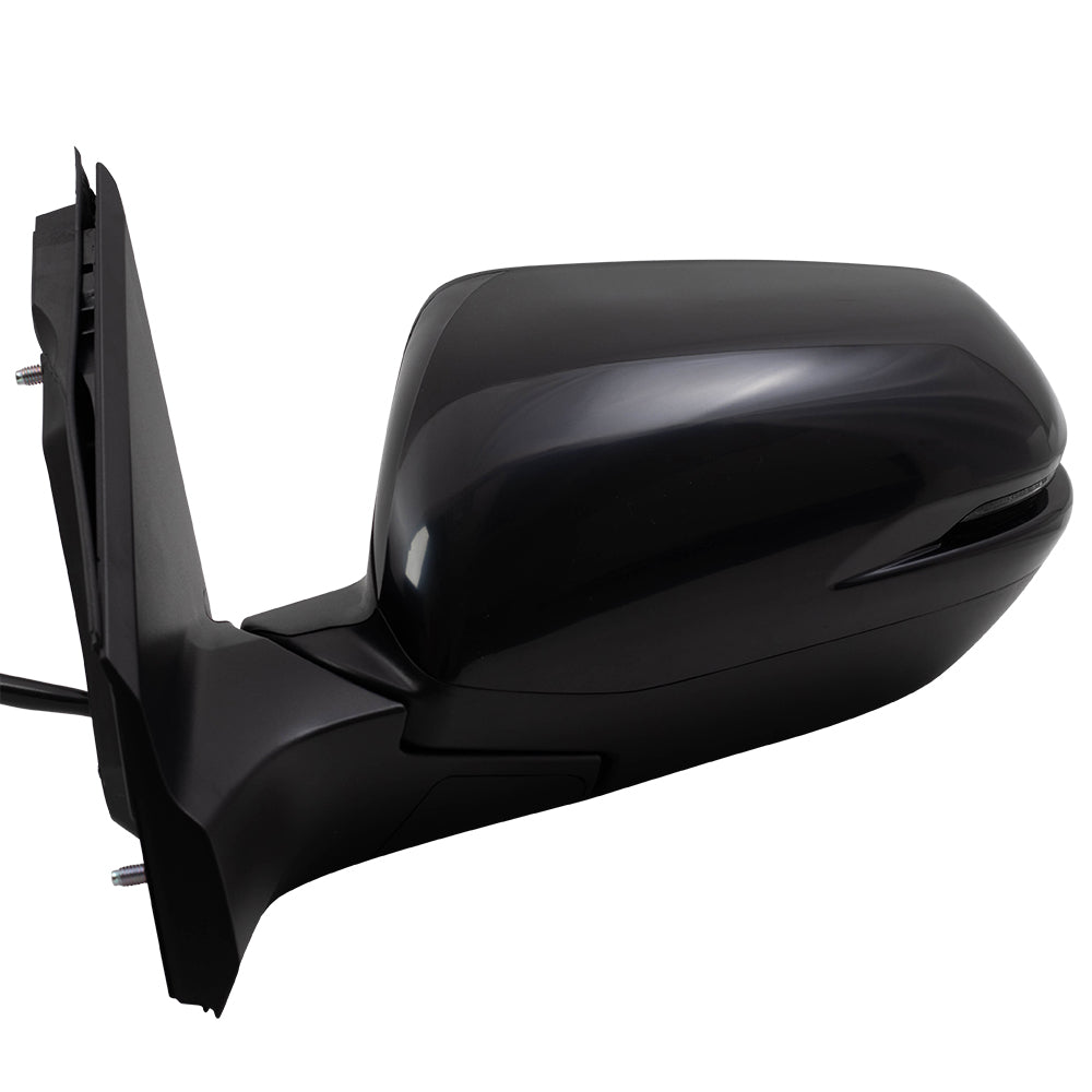 Brock Replacement Power Side View Mirror Driver Heated Signal Compatible with 2015-2016 CR-V 76258-T1W-A21 76258T1WA21