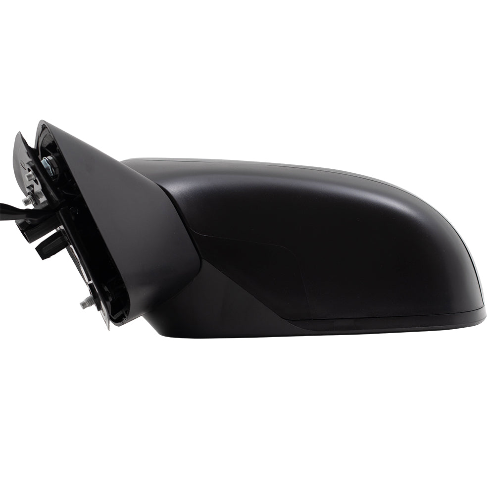 Brock Aftermarket Replacement Driver Left Paint to Match Black Power Mirror with Heat Compatible with 2014-2015 Honda Civic