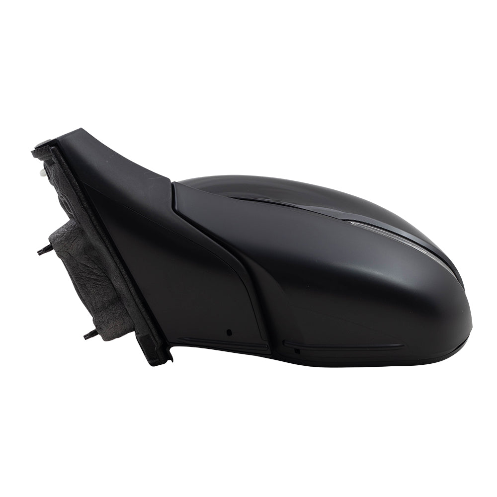 2019-2022 Honda Pilot EX-L/Special Edition/TrailSport Power Mirror Assembly Paint To Match Black Manual Folding With Heat-Signal-Memory Without Auto Dimming LH 2019-2023 Honda Passport EX-L