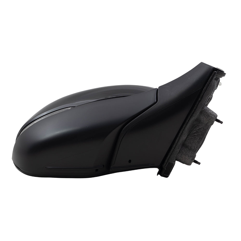 2019-2022 Honda Pilot EX-L/Special Edition/TrailSport Power Mirror Assembly Paint To Match Black Manual Folding With Heat-Signal-Memory Without Auto Dimming-Side View Camera RH 2019-2023 Honda Passport EX-L