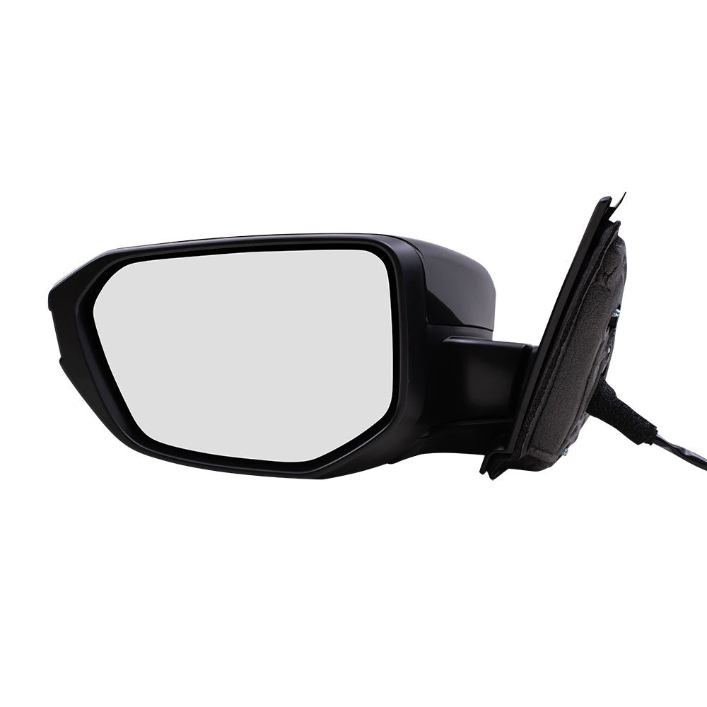 Brock Replacement Driver Side Power Heated Mirror Compatible with 2017 2018 2019 Civic Sedan