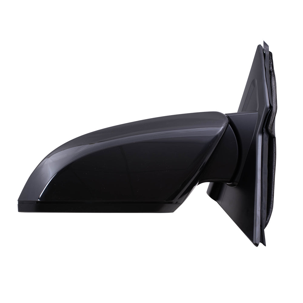 Brock Replacement Driver Side Power Heated Mirror Compatible with 2017 2018 2019 Civic Sedan