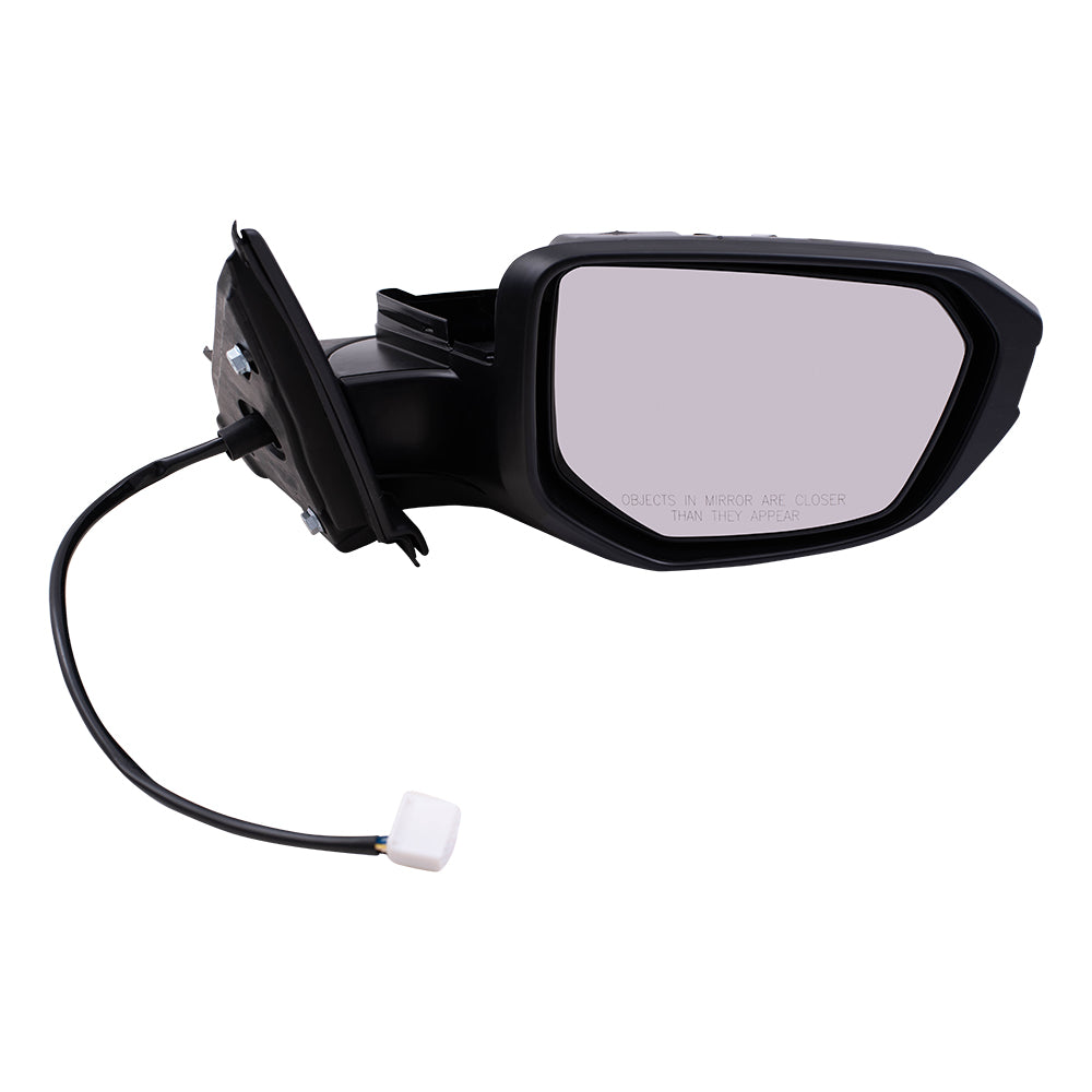 Brock Replacement Passenger Power Side View Mirror Heated Compatible with 2019-2020 Insight