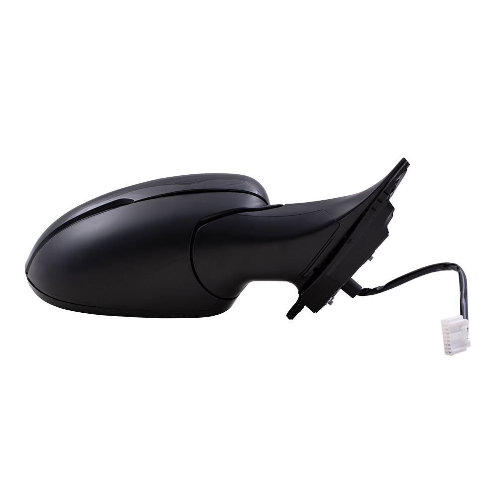 Brock Replacement Set Driver and Passenger Power Side Mirrors Heated Signal Blind Spot Detection Compatible with 2018-2020 Accord 2018-2019 Accord Hybrid