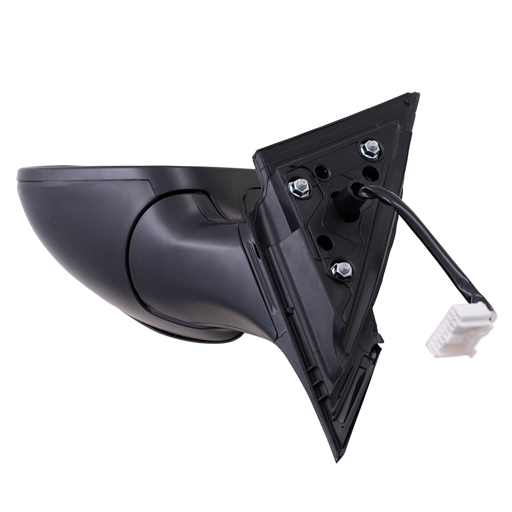 Brock Replacement Driver Power Side Mirror Heated Signal Blind Spot Detection Compatible with 2018-2020 Accord 2018-2019 Accord Hybrid