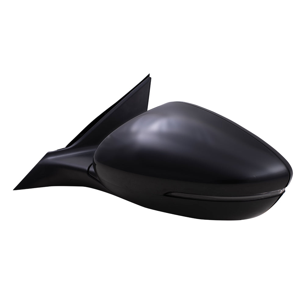 Brock Replacement Driver Power Side Mirror Heated Signal Blind Spot Detection Compatible with 2018-2020 Accord 2018-2019 Accord Hybrid