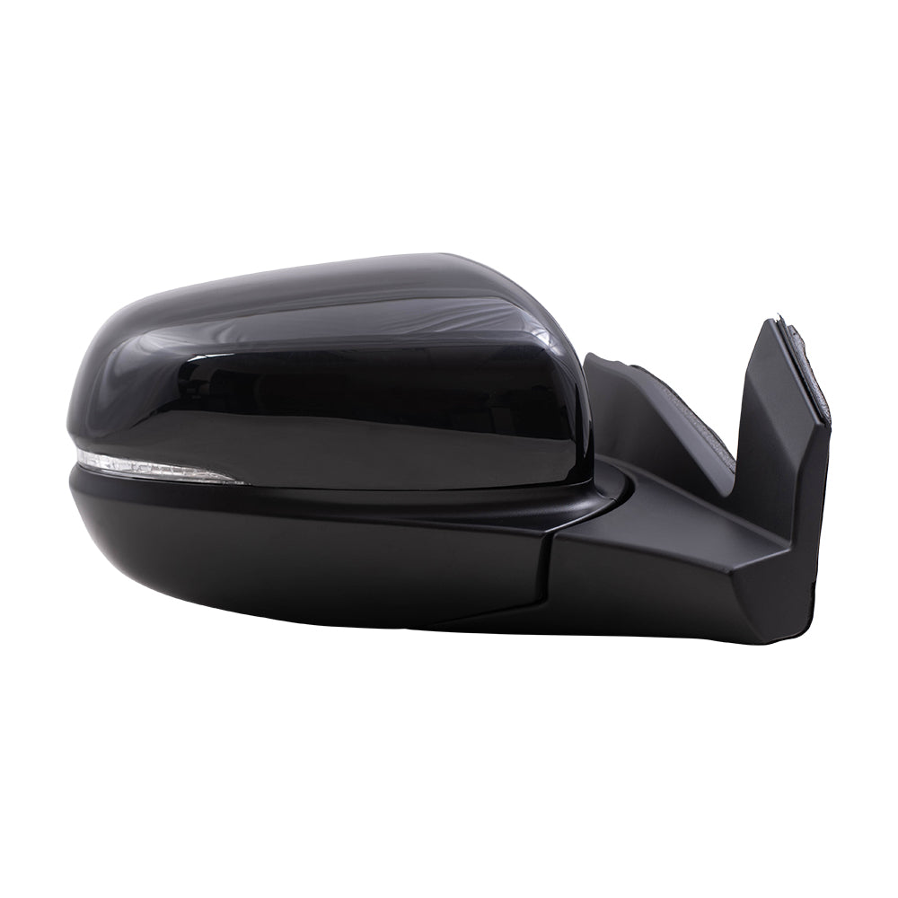 2019-2023 Honda Passport Touring/TrailSport Power Mirror Paint To Match Black Power Folding With Heat-Signal-Memory Without Auto Dimming-Side View Camera RH