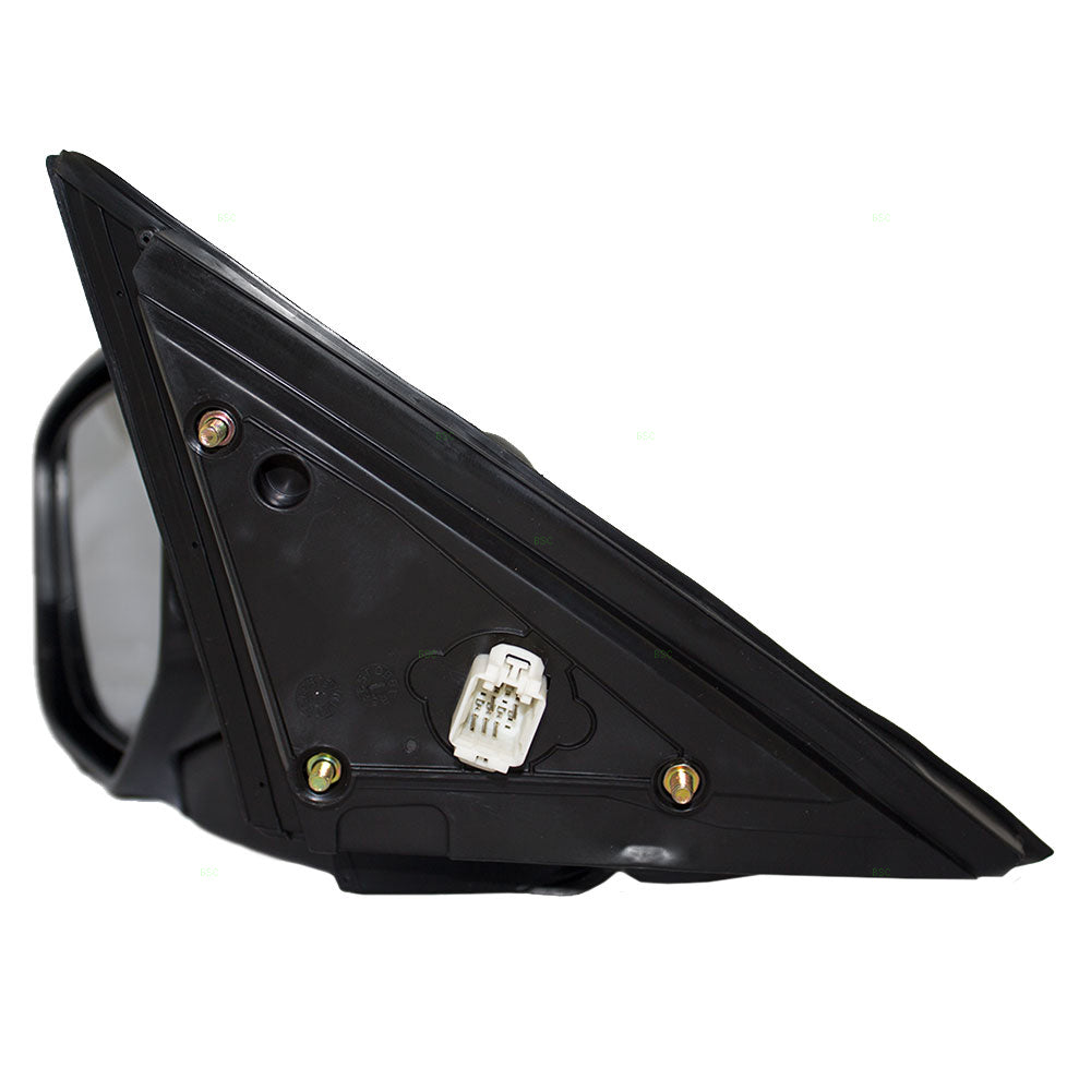 Brock Replacement Drivers Power Side View Mirror Heated Compatible with 2008-2012 Accord Sedan 76258TA5A11