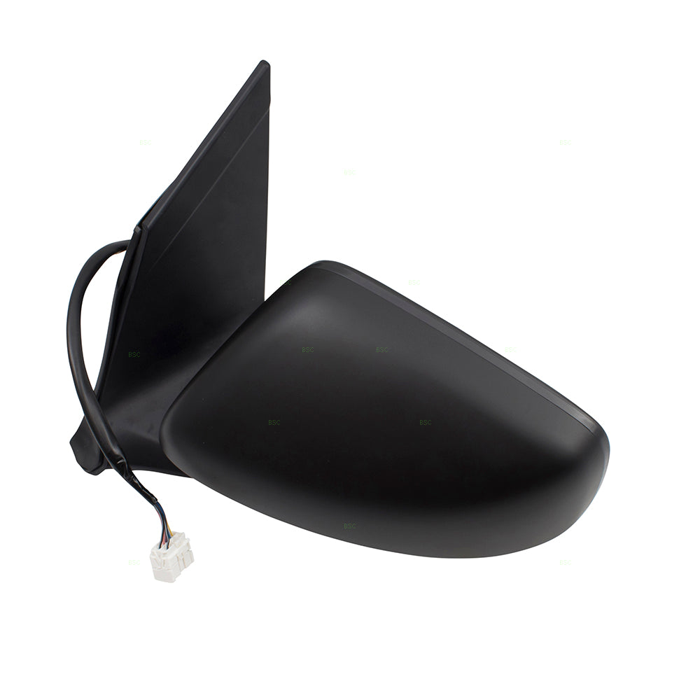 Brock Replacement Drivers Power Side View Mirror Heated Signal Left Compatible with 11-15 CR-Z 76250SZT306