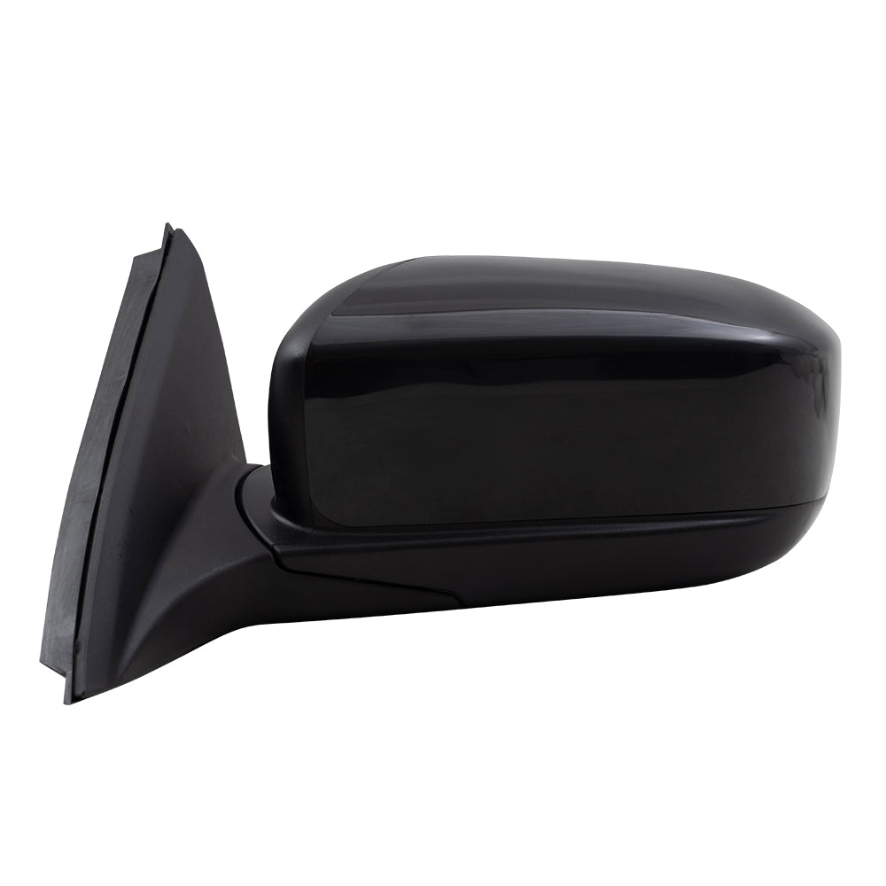 Brock Replacement Pair Set Power Side View Mirrors Heated w/ Black Covers Compatible with 03-07 Accord Sedan 76250SDAA23ZA 76200SDRC11ZA
