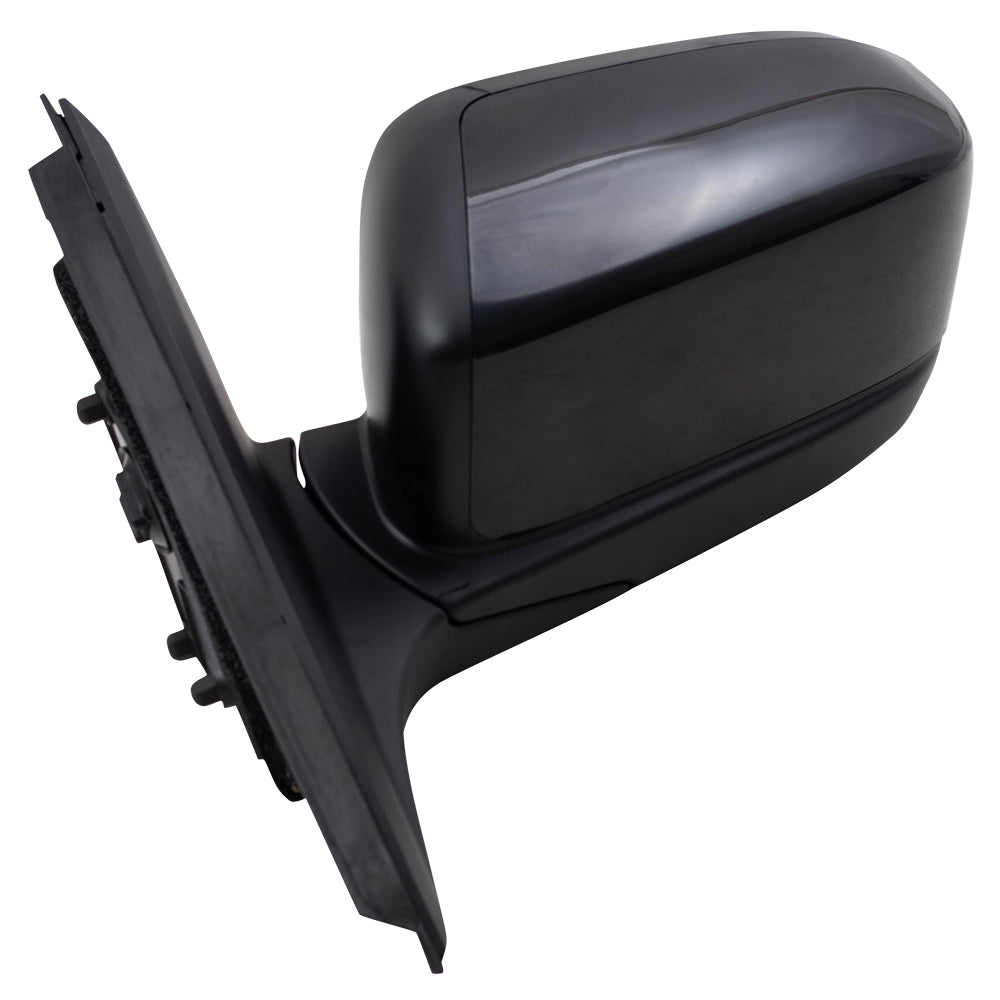 Brock Replacement Pair Set Power Side View Mirrors Heated w/ Black Covers Compatible with 03-07 Accord Sedan 76250SDAA23ZA 76200SDRC11ZA