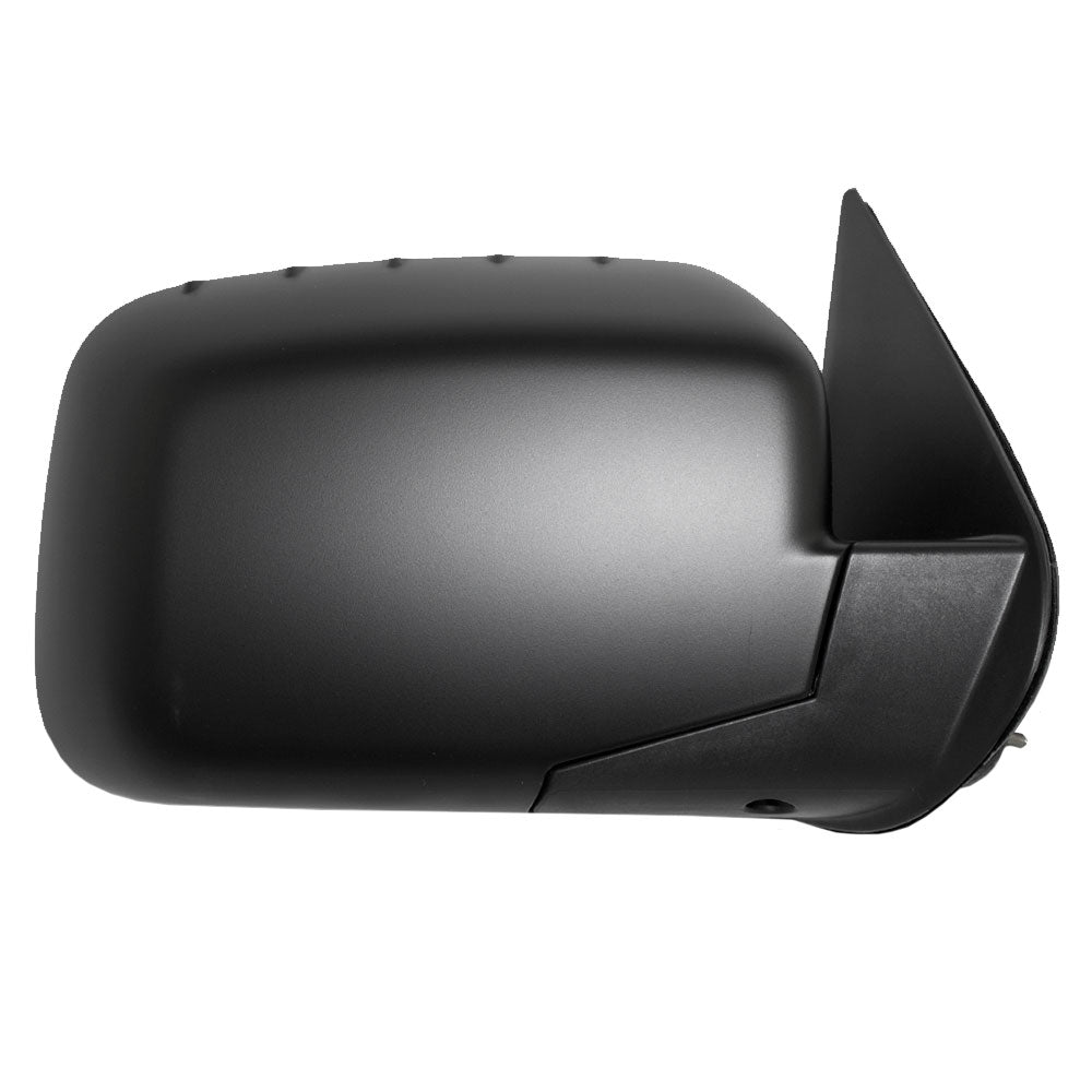 Brock Replacement Passengers Power Side View Mirror Heated Ready-to-Paint Compatible with 2006-2014 Ridgeline Pickup Truck 76200-SJC-A31