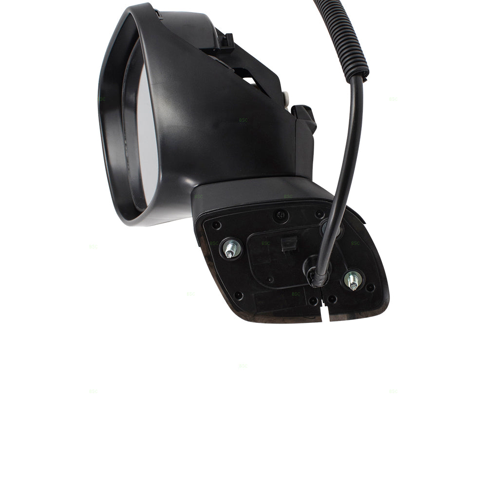 Brock Replacement Drivers Power Side View Mirror w/ Signal Left Compatible with 12-13 Civic Hybrid 76258TR2305 76258TT1305