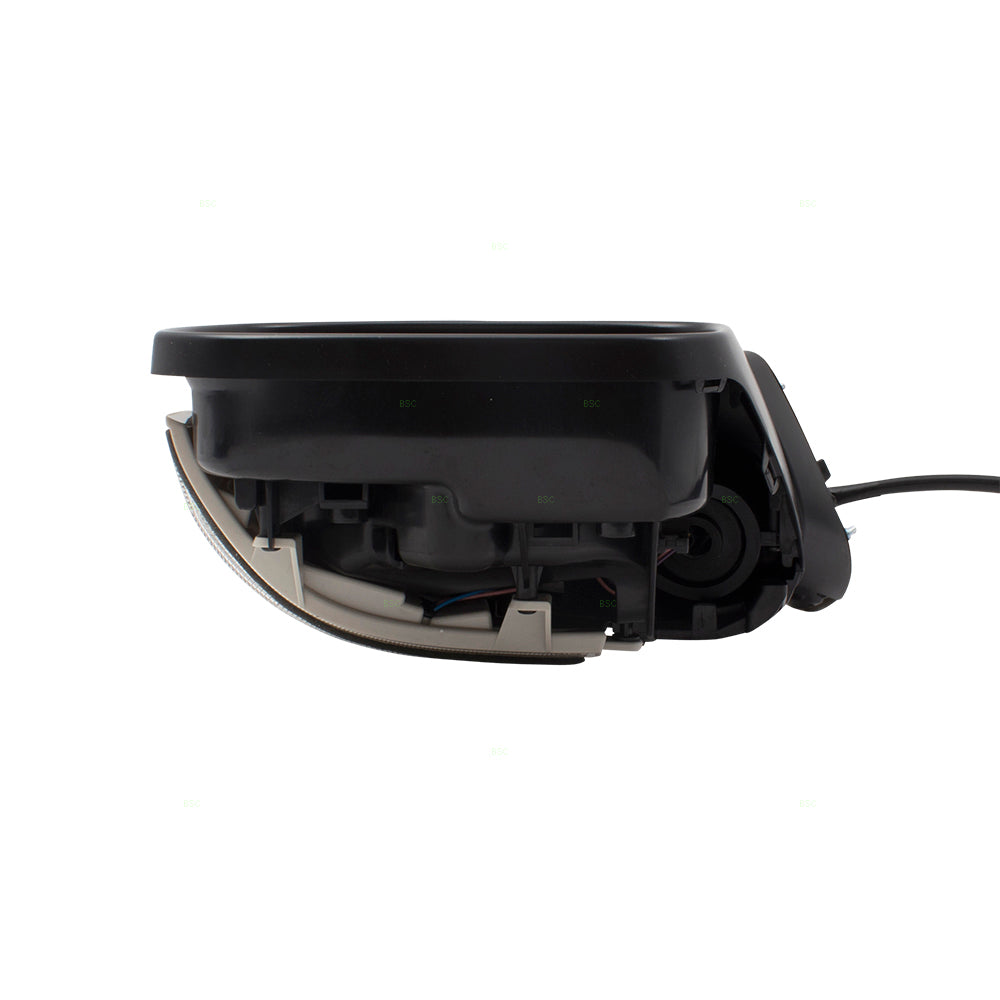 Brock Replacement Passengers Power Side View Mirror w/ Signal Right Compatible with 12-13 Civic Hybrid 76208TR2305 76208TT1305