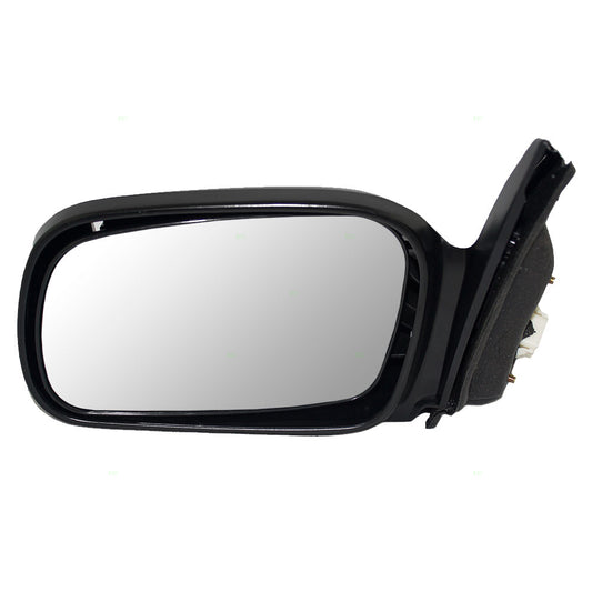 Brock Replacement Drivers Power Side View Mirror Heated Compatible with Civic Coupe 76250-SVA-C21ZD