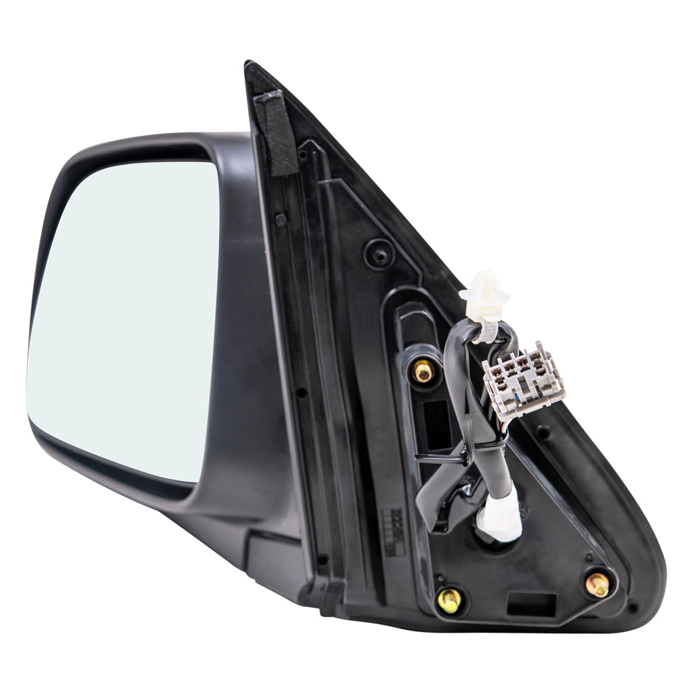 Brock Replacement Drivers Power Side View Mirror Heated Textured Compatible with CR-V SUV 76250-S9A-A12ZA
