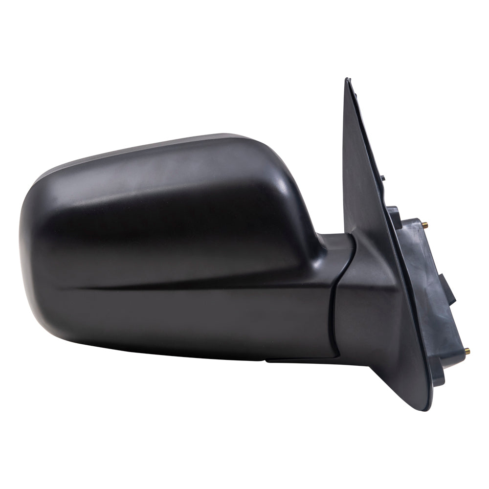 Brock Replacement Passengers Power Side View Mirror Heated Textured Compatible with CR-V SUV 76200-S9A-A12ZA