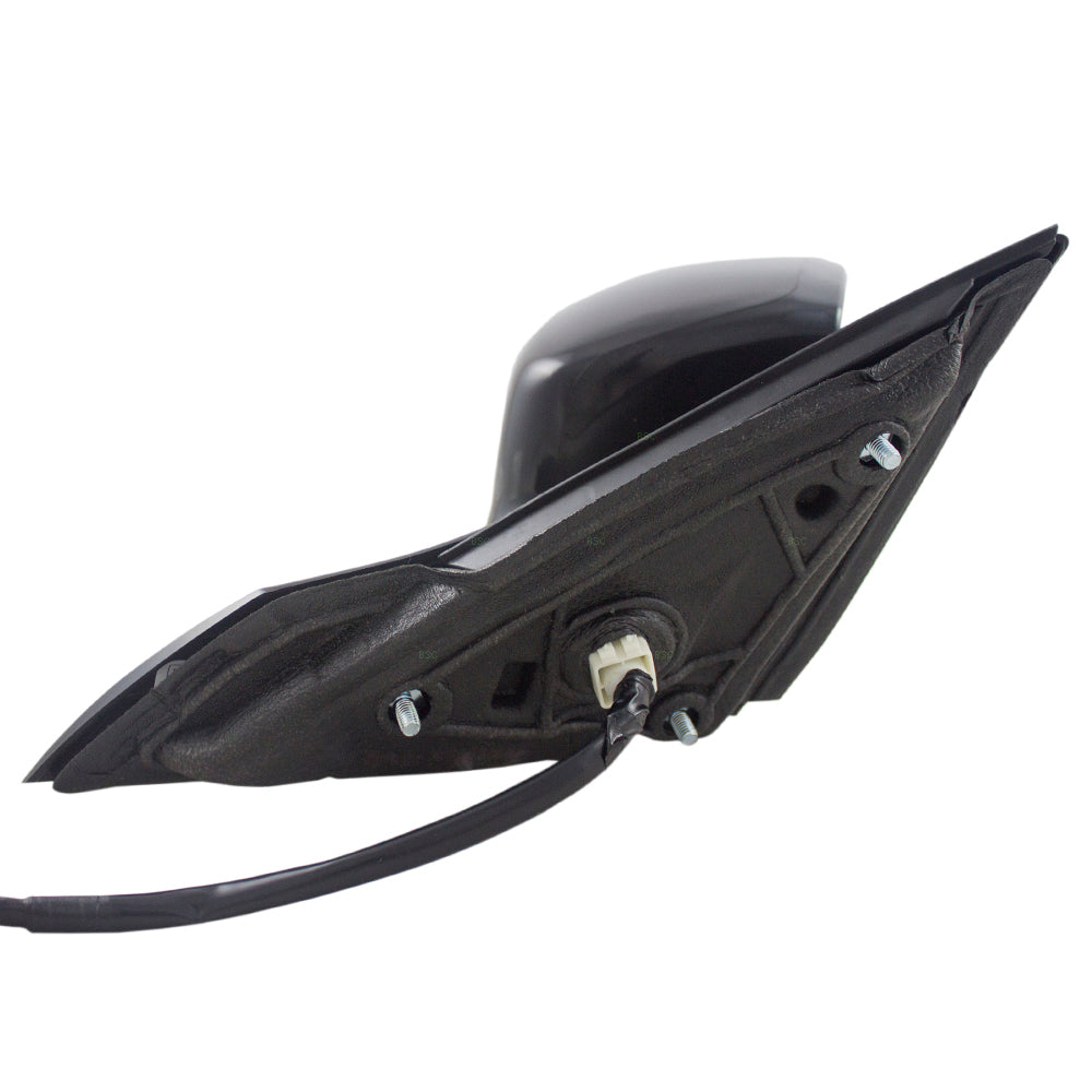 Brock Replacement Passengers Power Side View Mirror Heated Signal w/ Camera Compatible with 13-17 Accord 76200T2GA42ZC