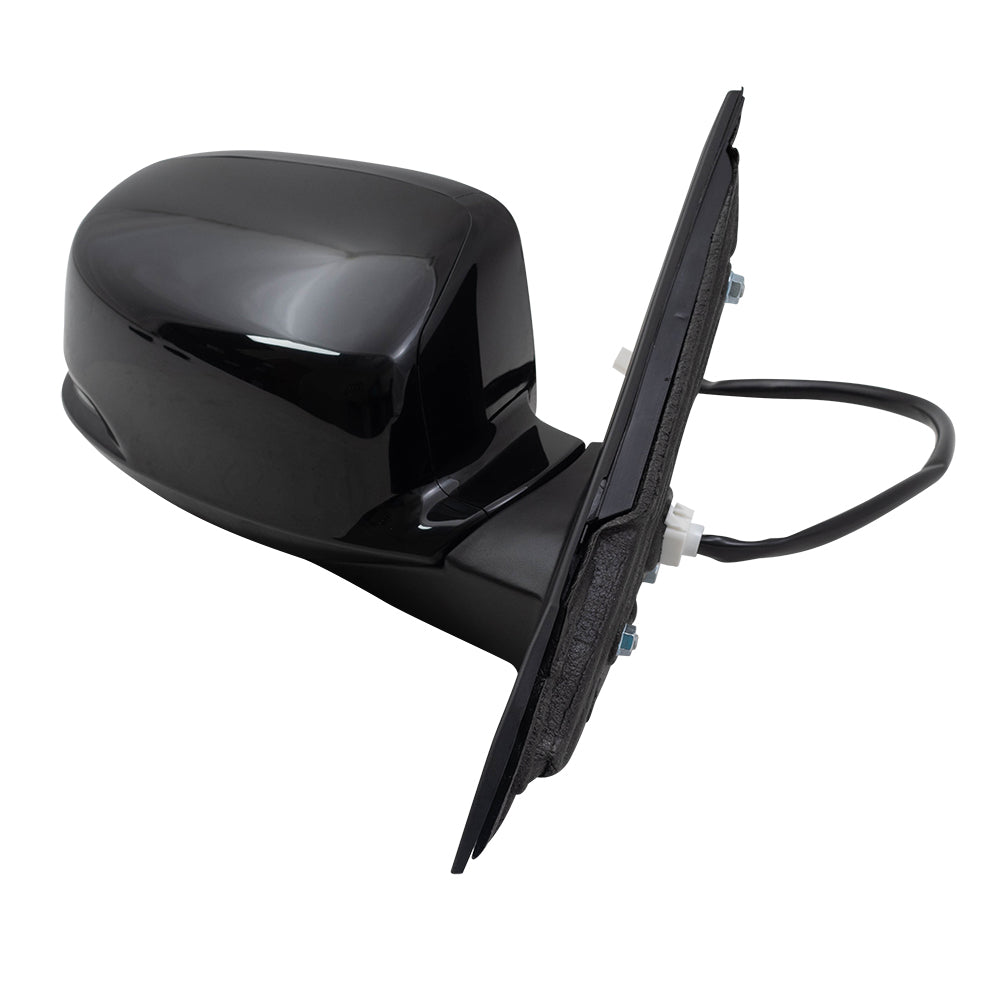 Brock Replacement Power Mirror Passengers Side View Heated Signal Compatible with 2013-2017 Accord 76200T2GA42ZC 76200-T2G-A42ZC