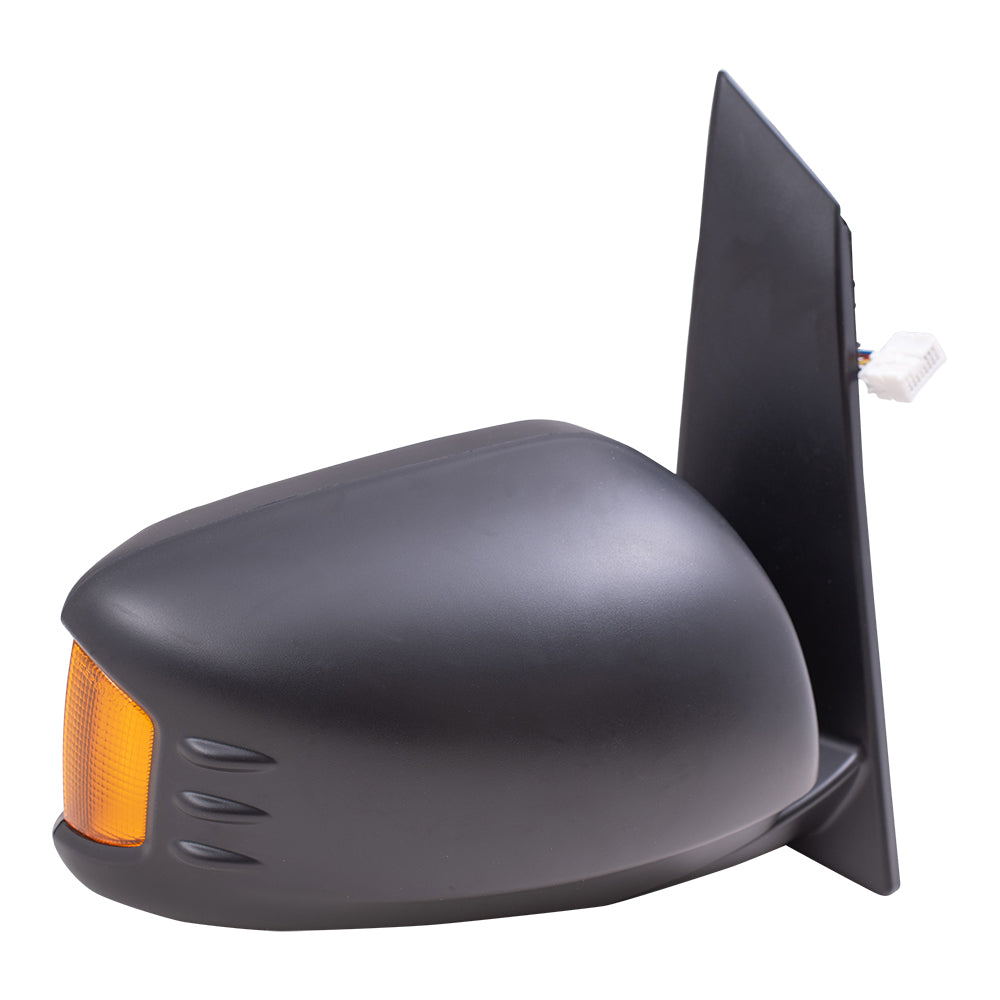 Brock Replacement Passengers Power Side View Mirror Heated Memory Signal Compatible with Odyssey Van 76200-TK8-A31ZA