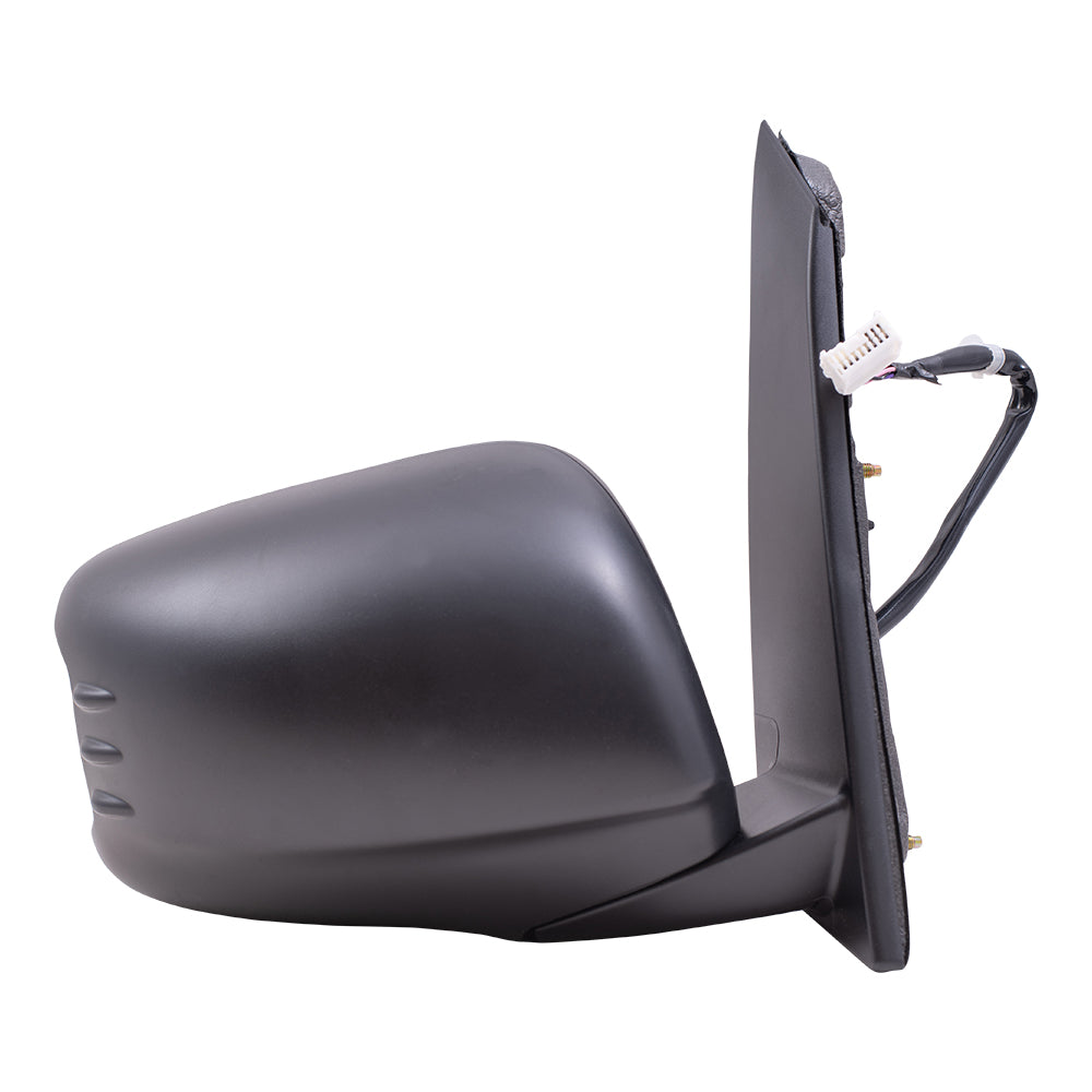 Brock Replacement Passengers Power Side View Mirror Heated Memory Signal Compatible with Odyssey Van 76200-TK8-A31ZA