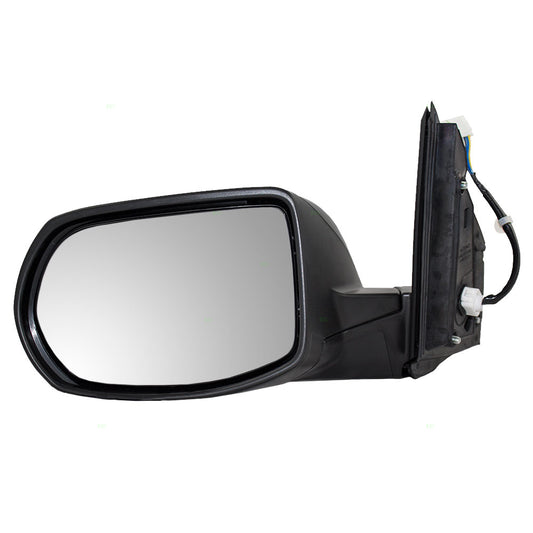 Fits 12-16 Honda CR-V Drivers Side View Power Mirror Heated Glass Housing