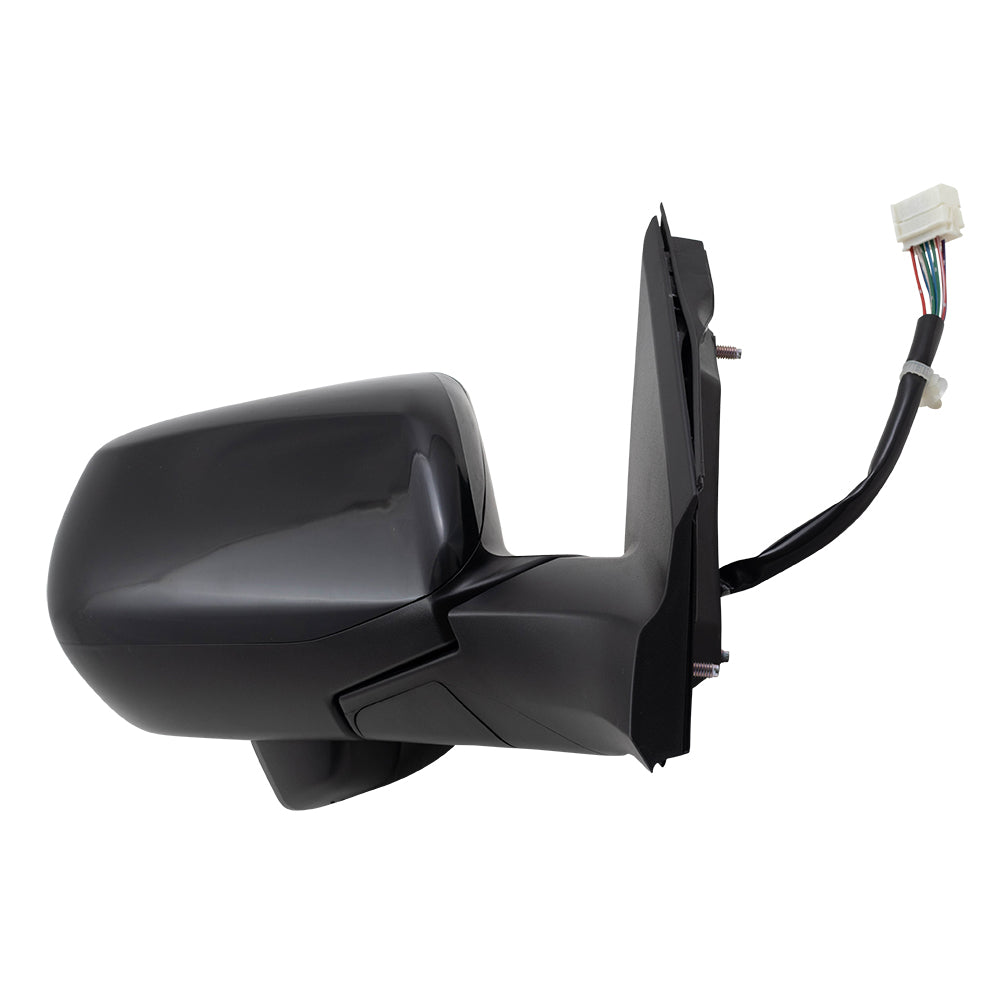 Brock Replacement Passengers Power Mirror Compatible with 2015-2016 CR-V Right Side View with Camera repairs OE 76208T1WA01 76208-T1W-A01