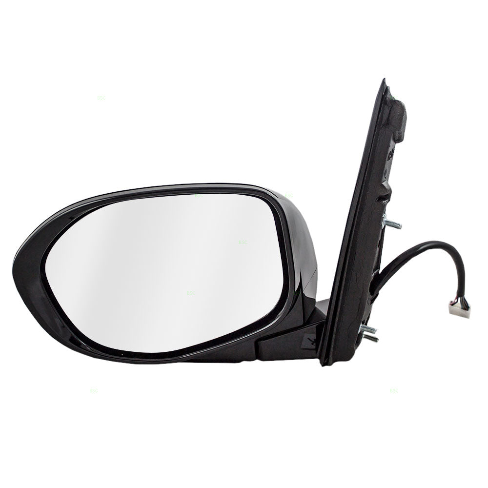 Fits Honda Odyssey Van 14-16 Drivers Side View Power Mirror Heated Signal Memory