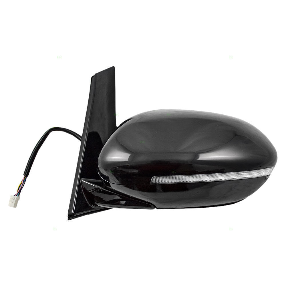 Fits Honda Odyssey Van 14-16 Drivers Side View Power Mirror Heated Signal Memory