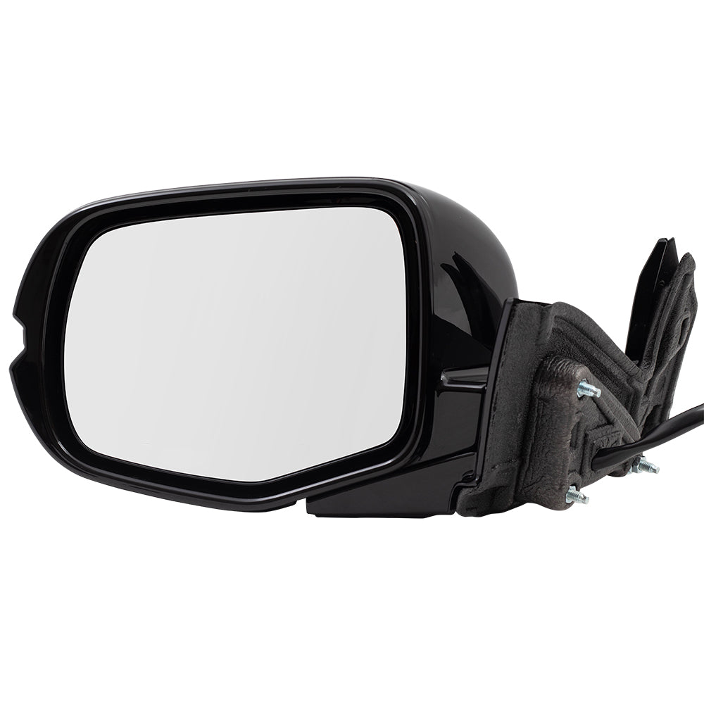Brock Replacement Power Side View Mirror Drivers Heated Signal Memory Manual Folding Compatible with 2016 Pilot 76250-TG7-A22ZD 76250TG7A22ZD