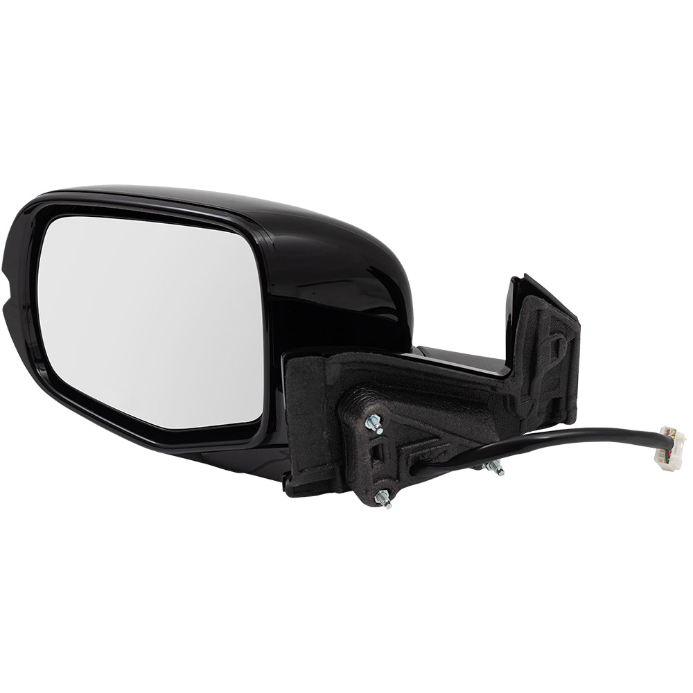 Brock Replacement Power Side View Mirror Drivers Heated Signal Memory Manual Folding Compatible with 2016 Pilot 76250-TG7-A22ZD 76250TG7A22ZD